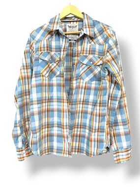 Levi's Men Multicolor Plaid Button-Down Shirt